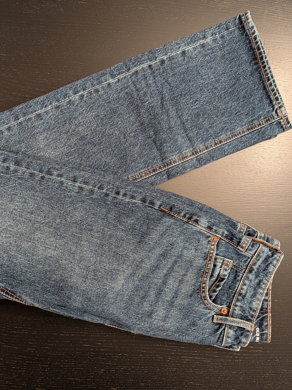 Old Navy Medium Blue Boot Cut Jeans - Picture 6 of 8